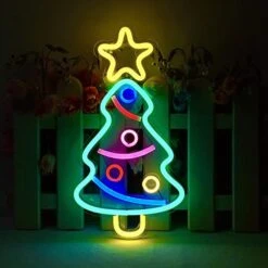 Xmas Tree Light Signs,usb Powered Christmas Festival Led Light Wall Decor Art Sign Light -Schmidt Butik 256542669 max