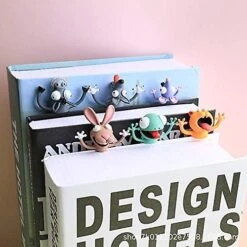 Ouch Animal Bookmarks,3d Christmas Bookmarks For Kids And Students - Novelty Funny Stationery Birthday Party Favors For Kids Teens Boys Girl