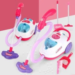 Mini Simulation Vacuum Cleaner Tool For Girl Cleaning Simulation Vacuum Cleaner Set Play Toys Kids Birthday Christmas Present B -Schmidt Butik 269726033 max