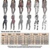 Kvinder Animal Pyjamas One Piece Christmas Bodysuit Buksedragt Langærmet Nattøj