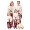 Christmas Elk Pyjamas Parent Child Set Family Matching Nightwear Xmas Casual Pjs