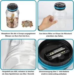 2024 The Perfect Piggy Bank Gifts, Large Piggy Bank Gifts For Kids Adults For Christmas Birthday, Powered -Schmidt Butik 304905443 max