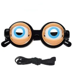 Crazy Eyes Glasses Toy Kids Party Favor Funny Pranks Glasses For Christmas Birthday Gift Entertainment Game Novelty Toys Baobao -Schmidt Butik 316335630 max