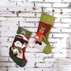 2023 - 50cm Wide Christmas Socks 3d Bear Pattern Candy Bag Kids Hanging Socks Home Decor Party Supplies A1 7 2023 - 50cm Wide Christmas Socks 3d Bear Pattern Candy Bag Kids Hanging Socks Home Decor Party Supplies A1 -Schmidt Butik 330286796 max