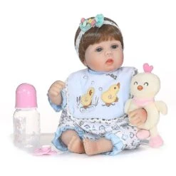 40cm Soft Vinyl Reborn Doll Lifelike Baby House Play Dolls Toy For Kids Playmate Christmas Gifts