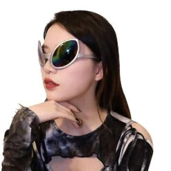 Martian Rainbow Color Lens Alien Sunglasses Headband Set For Halloween Christmas Party Silver 5 Martian Rainbow Color Lens Alien Sunglasses Headband Set For Halloween Christmas Party Silver -Schmidt Butik 388201474 max