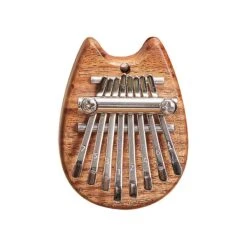 Mini 8 Keys Thumb Piano Finger Percussion Pocket Musical Tool Birthday Christmas Gift1pcs-brown -Schmidt Butik 388245424 max