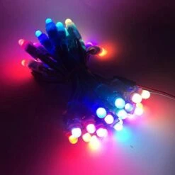 100pcs/lot 12mm Ws2811 2811 Ic Rgb Led Pixels Module String Light Ip68 5v Holidays/christmas/ -Schmidt Butik 400261082 max