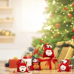 Christmas Bag Xmas Fabric Gift Bags Apple Bags For Favors And Decorations -Schmidt Butik 410577579 max