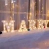 Justup Led LightNumber Letter Sign For Night Light Wedding Birthday Party Christmas Home Decoration Number Lampnumber 3