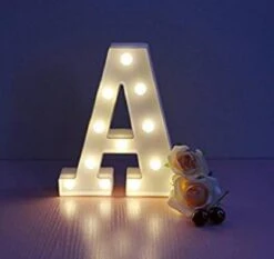 Qinwei Led Light Number Letter Sign For Night Light Wedding Birthday Party Christmas Home Decoration Number Lampletter A -Schmidt Butik 413042738 max