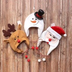 Christmas Hats Lovely Cartoon Christmas Hats Party Christmas Hats For Kids,christmas Hat Christmas Tree Hat Decoration Adult Children's Hat Child Brus Rope Fawn Hat -Schmidt Butik 415308457 max