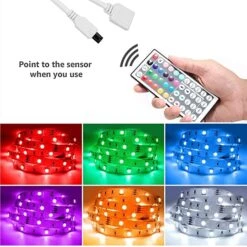 20m Rgb Light 3528 1200leds Flexible Led Light Strip With 44 Key Remote For Bedroom Halloween Christmas