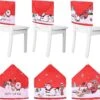 6 Pcs Christmas Chair Back Covers