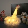 3d Print Space Shuttle Lamp Rocket Nightlights For Space Lover Indoor Home Desk Table Moon Night Lamp Christmas Dcor