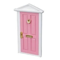 1/12 Scale Dollhouse Door Mailbox Christmas Wreath Tree Miniature Doll House Furniture Accessories Diy Mini Fairy Garden Decoration