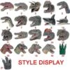 Tyrannosaurus Rex Dinosaur Shark Head Gloves Paw Glove Toy Halloween/christmas Gift For Boy Kid