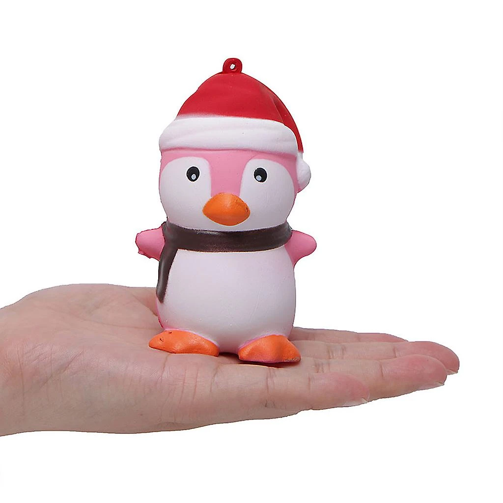 Decompression Pu Squeeze Toy Christmas Penguin Model Slow Rising Stress Reliever 3 Decompression Pu Squeeze Toy Christmas Penguin Model Slow Rising Stress Reliever - Billede 3