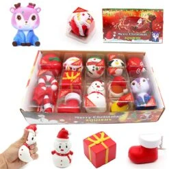 Christmas Gift Xmas Squishy Squeeze Toys Slow Rising Cream Scented Antistress -Schmidt Butik 493550180 max