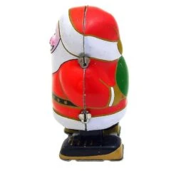 Santa Robot Toy Tinplate Toy Santa Claus Tinplate Toy Christmas Robot Tin Toy