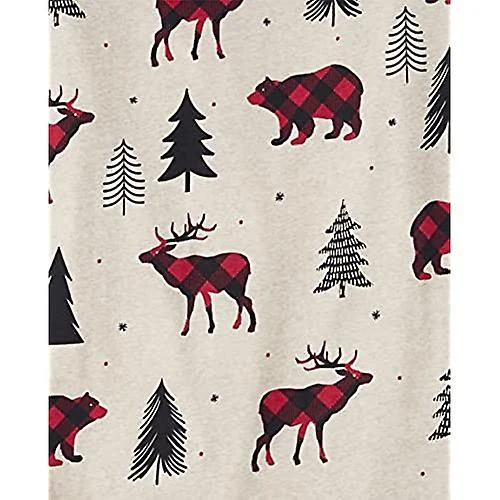 The Children's Place Family Matching Christmas Holiday Pajamas Sets, Snug Fit 100% Cotton, Adult, Big Kid, Toddler, Baby Womens 3 The Children's Place Family Matching Christmas Holiday Pajamas Sets, Snug Fit 100% Cotton, Adult, Big Kid, Toddler, Baby Womens - Billede 3