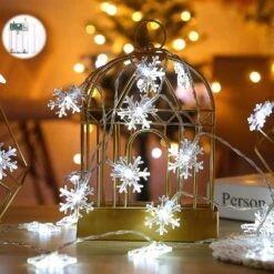 Star Fairy Lights Christmas Decoration Lights, 6m 40pcs Led Decorative Fairy Lights Celebration Lighting Xmas Decorations Star Lights Hanging Lights F -Schmidt Butik 518850202 max