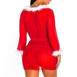 Hmwy-christmas Nightgown Women Sexy Lingerie Xmas Santa Babydoll Sleepwear Underwear -Schmidt Butik 532266107 max