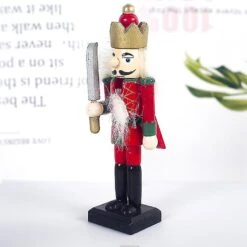 2 Box Creative Painted Christmas Walnuts Wooden Dolls Children Gift Toy Boxed -Schmidt Butik 539148859 max