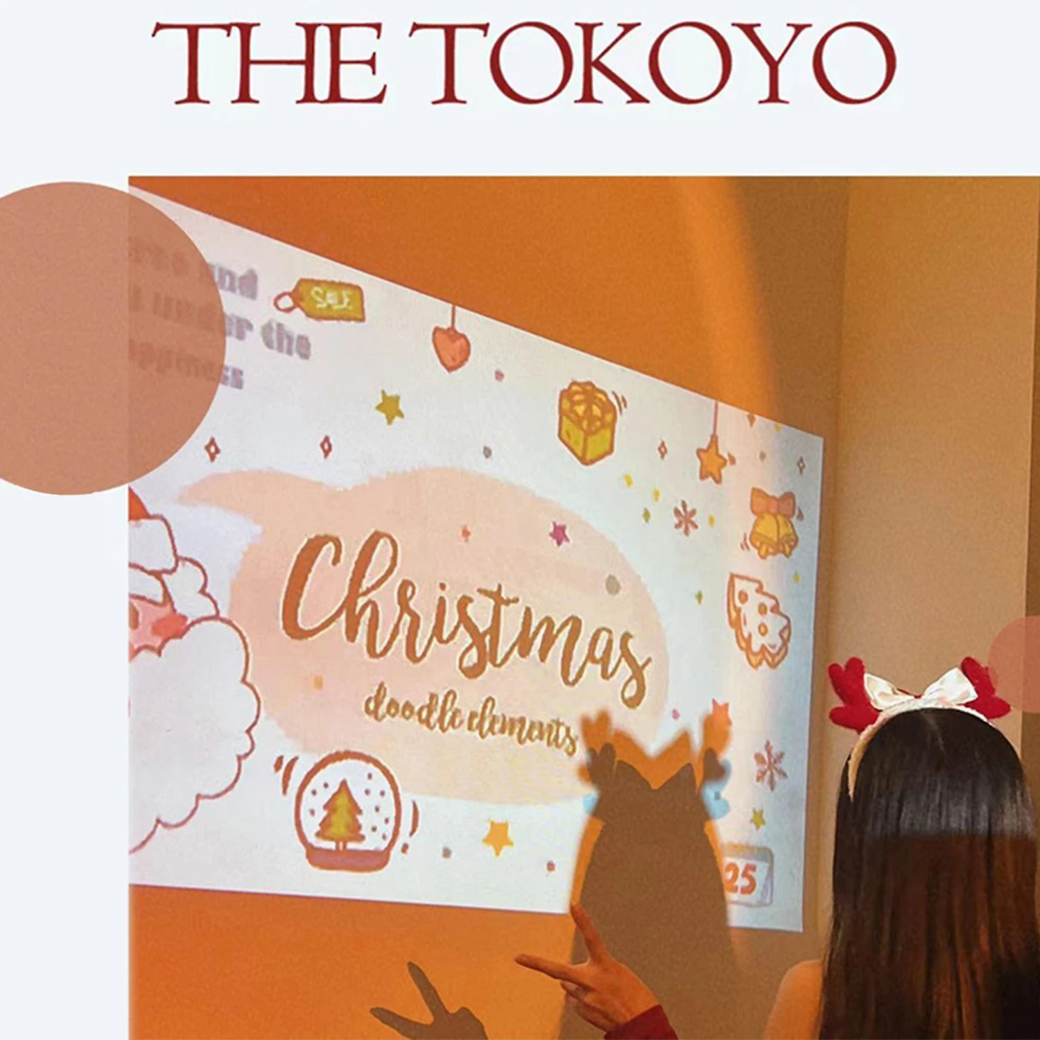 Christmas Projector Toy,mini Merry Christmas With Projection Card,kids Gifts 3 Christmas Projector Toy,mini Merry Christmas With Projection Card,kids Gifts - Billede 3