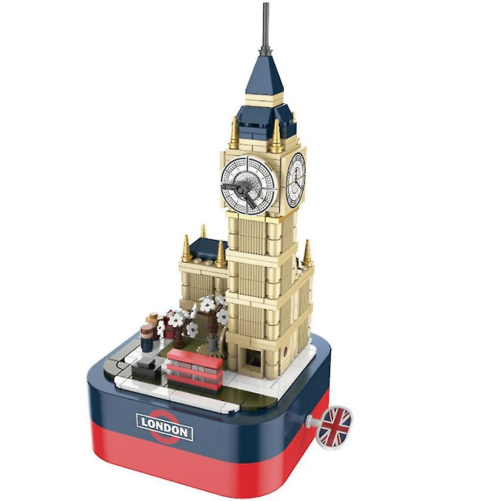 Christmas Music Box Building Kits Decor Gift For Kid Eas @bugu 2 3 Christmas Music Box Building Kits Decor Gift For Kid Eas @bugu 2 - Billede 3