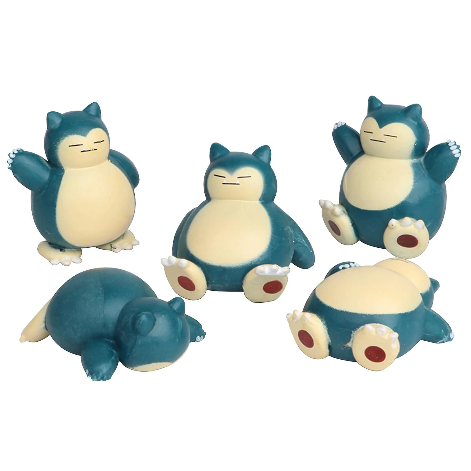 5stk 3cm Figur Model Collection Legetøj Christmas Snorlax Feature Fans PVC Sovende 1 5stk 3cm Figur Model Collection Legetøj Christmas Snorlax Feature Fans PVC Sovende