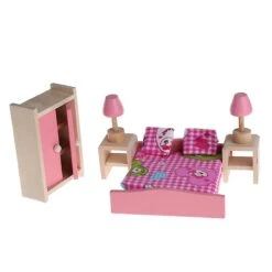 Kid Wooden Furniture Dolls House Miniature 5 Room Set For Doll For Christmas Gif -Schmidt Butik 543761228 max
