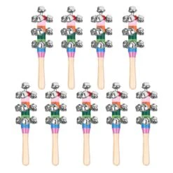 Christmas Hand Jingle Bells Hand Sleigh Bells Decoration Bells Musical Instrumen -Schmidt Butik 544943457 max