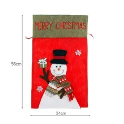 3pcs Christmas Sacks DrawstringBag