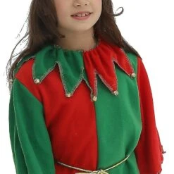 Kids Dress Up Costume Christmas Elf Kids Set