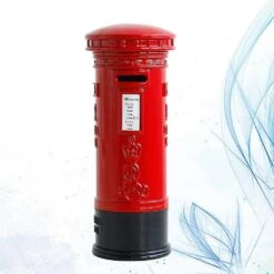 Telephone Piggy Bank London Phone Booth Change Bank Postal Money Pot Red Storage Moneybox As Christmas Birthday Giftred)(1pcs) -Schmidt Butik 553985595 max