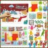 Spil Blind Box Dekompression Sæt Jul Dekompression Legetøj Christmas Countdown Kalender Legetøj # 6