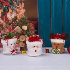 Drawstring Bag Christmas Apples Pouch Creative Candy Storage Bag Reusable Gift Organizer Bag Party Favor For Kids -Schmidt Butik 556790508 max