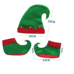 Christmas Elf Felt Hat Christmas Holiday Party Shoes Kids Hats Featuring One Size Fits Most Unisex Hats For Jingle Bells Kids, Teens Pxcl -Schmidt Butik 562556901 max
