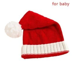 Baby Christmas Hat Mother Xmas Warm Cap Kids Knit Winter Hats Christmas Cap Zfule53 For Baby