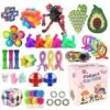 Toys Pack 24 Days Christmas Calendar Pack Anti Stress Toys Kit Stress Relief Figet Toy Box Kids C