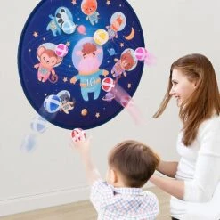 Cartoon Dartboard Throwing Sticky Balls Indoor Sport Toy Family Interactive Game Dart Board Kids Christmas Gift Party Toys Small Size 4 Balls2 -Schmidt Butik 603899167 max