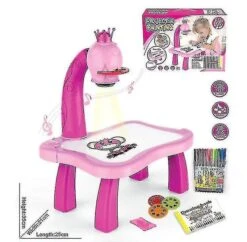 Children's Led Projector Drawing Board Smart Art Drawing Table Toy Christmas Gifts, Kids Gifts Ns2 -Schmidt Butik 637522297 max
