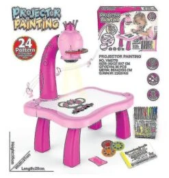 Children's Led Projector Drawing Board Smart Art Drawing Table Toy Christmas Gifts, Kids Gifts Ns2 -Schmidt Butik 637522657 max