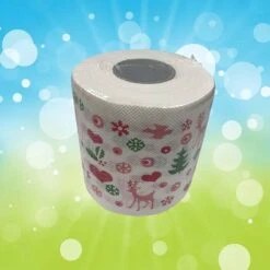 Home Santa Claus Bath Toilet Roll Paper Christmas Supplies Xmas Tissue Roll D -Schmidt Butik 646031779 max