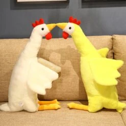 Adorable Rooster Plush Dolls Anti-wrinkle Plush Material Gift For Christmas Birthday New Year Yellow -Schmidt Butik 668185834 max