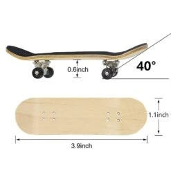 Mini Fingerboard Professional Fingers Skateboard Maple Wood Diy Assembly Skate Boarding Toy Christmas Gift For Children