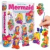 Mermaid Painting Kit Paint Mermaid Crafts And Arts Set Activity Diy Toys Birthday Christmas Gift For Kids Girls
