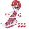 Electronic Christmas Track Slide Automatic Early Educational Christmas Sliding Roller Coaster Battery Type 9pcs Father Christmas