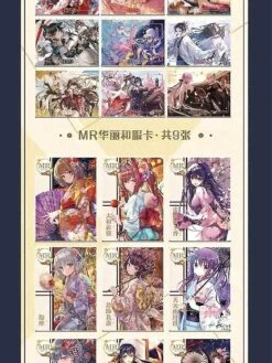 Goddess Feast Collection Cards Szr Ex Hu Tao Rem Flash Cards Child Kids Birthday Gift Game Cards Table Toys For Family Christmas.1box7